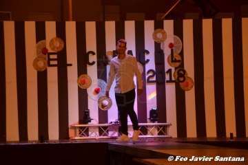Yashyra Gonzalez y Carlos Santana, Miss y Míster de El Caracol 2018 (Foto Francisco Javier Santana)